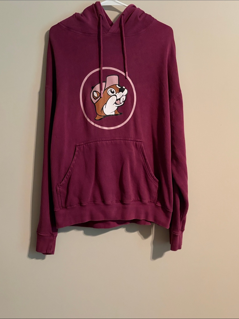 Buc-ee's Maroon Logo Hoodie